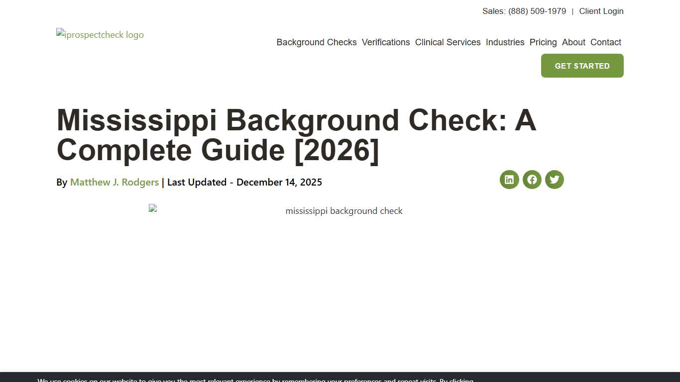 Mississippi Background Check: A Complete Guide [2026]